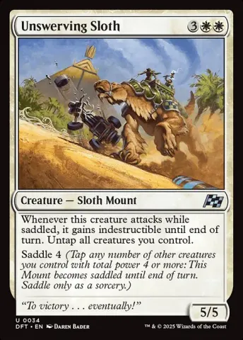 Unswerving Sloth · 34