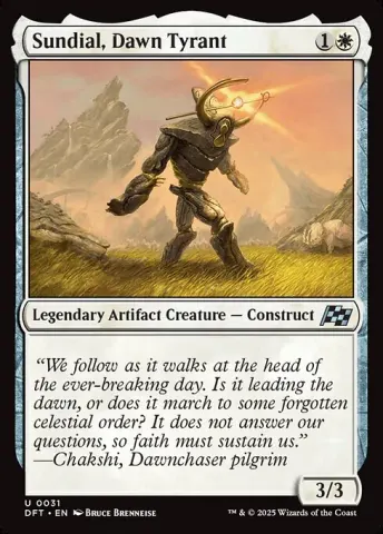Sundial, Dawn Tyrant · 31