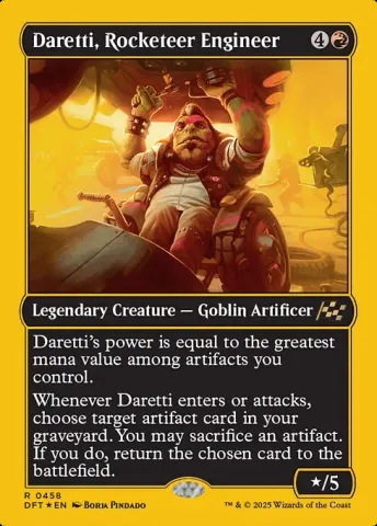Daretti, Rocketeer Engineer · 458