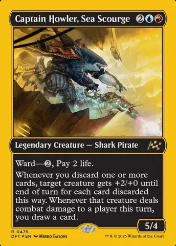 Captain Howler, Sea Scourge · 475