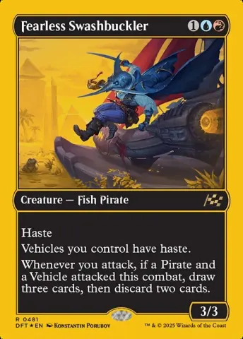 Fearless Swashbuckler · 481