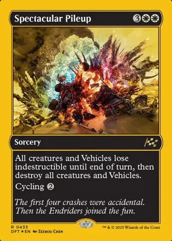 Spectacular Pileup · 433