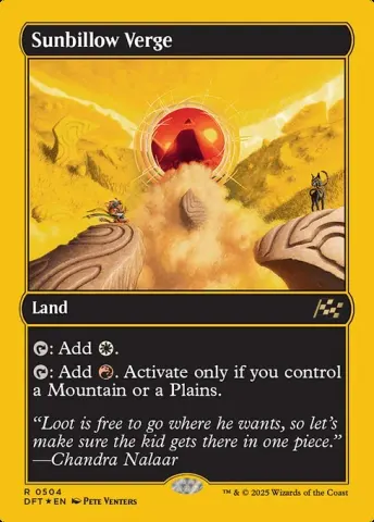 Sunbillow Verge · 504