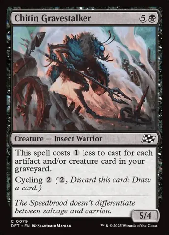 Chitin Gravestalker · 79