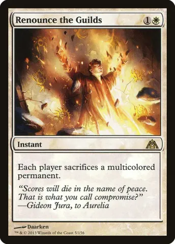Renounce the Guilds · 5