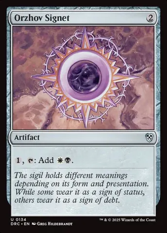 Orzhov Signet · 134