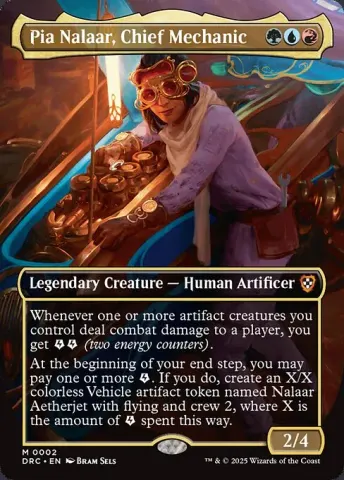 Pia Nalaar, Chief Mechanic · 2