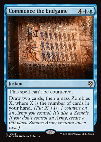 Commence the Endgame · 38