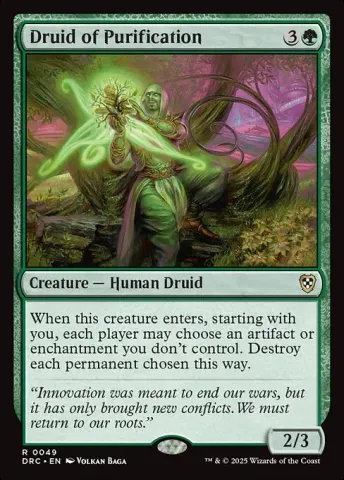 Druid of Purification · 49