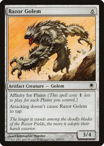 Razor Golem · 137