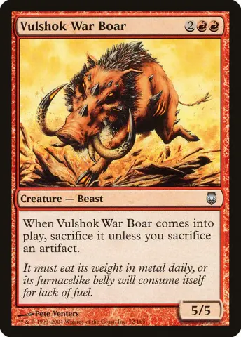 Vulshok War Boar · 72