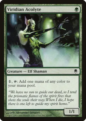 Viridian Acolyte · 89