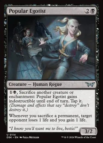 Popular Egotist · 114