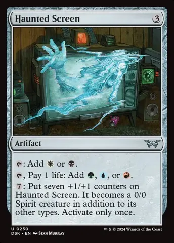 Haunted Screen · 250
