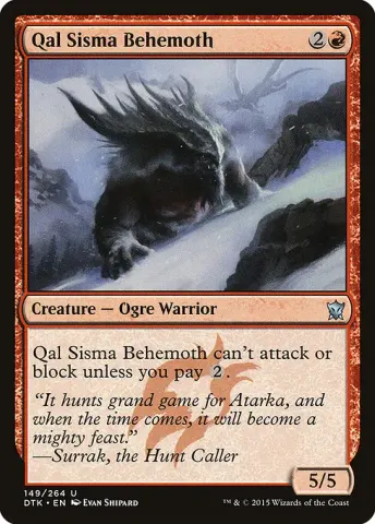 Qal Sisma Behemoth · 149