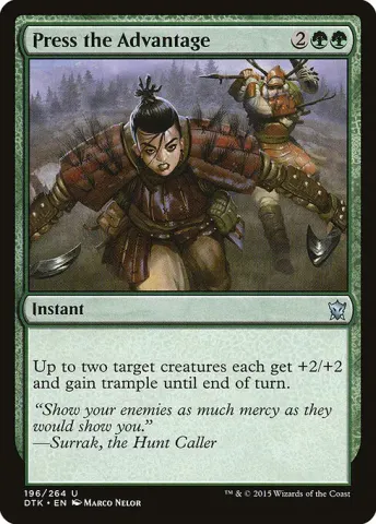 Press the Advantage · 196