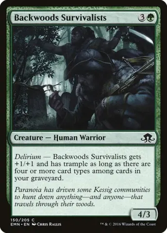 Backwoods Survivalists · 150