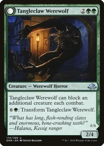Tangleclaw Werewolf // Fibrous Entangler · 174