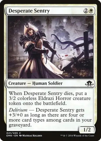 Desperate Sentry · 21