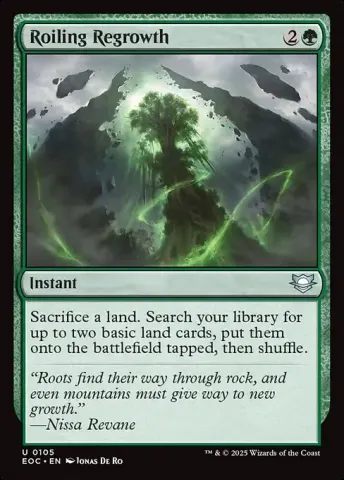 Roiling Regrowth · 105