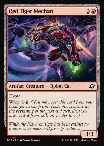Red Tiger Mechan · 154