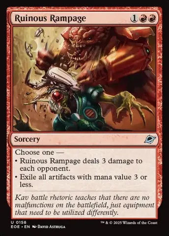 Ruinous Rampage · 158