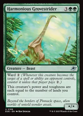 Harmonious Grovestrider · 189