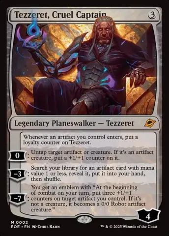 Tezzeret, Cruel Captain · 2