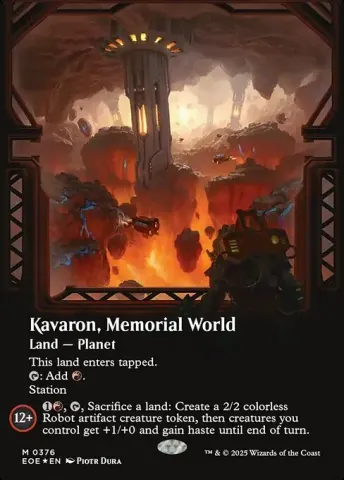 Kavaron, Memorial World · 376
