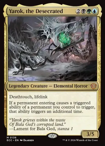 Yarok, the Desecrated · 136