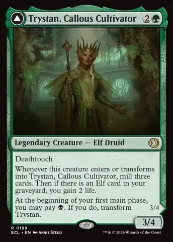 Trystan, Callous Cultivator // Trystan, Penitent Culler · 199