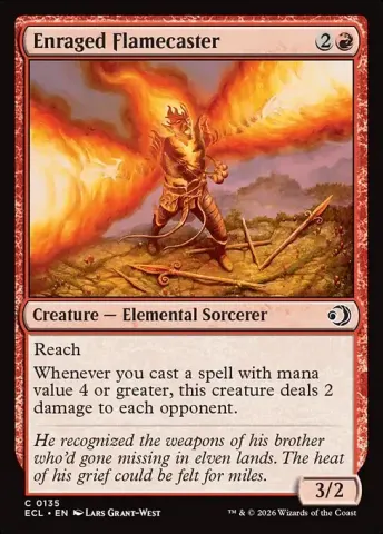 Enraged Flamecaster · 135