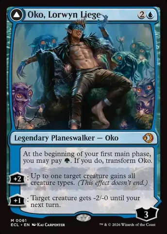 Oko, Lorwyn Liege // Oko, Shadowmoor Scion · 61
