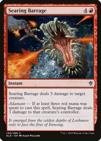 Searing Barrage · 140