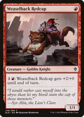 Weaselback Redcap · 148