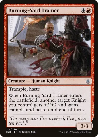 Burning-Yard Trainer · 117