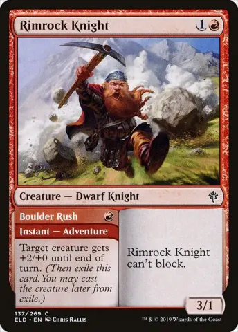 Rimrock Knight // Boulder Rush · 137