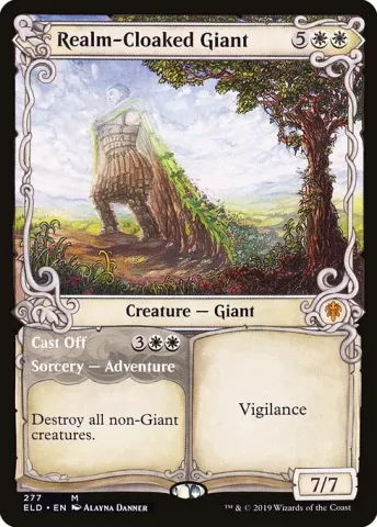 Realm-Cloaked Giant // Cast Off · 277
