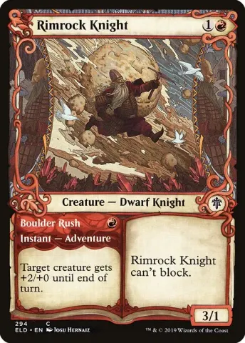 Rimrock Knight // Boulder Rush · 294