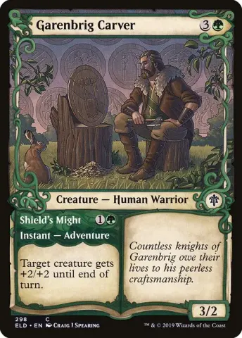 Garenbrig Carver // Shield's Might · 298