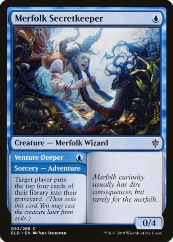 Merfolk Secretkeeper // Venture Deeper · 53
