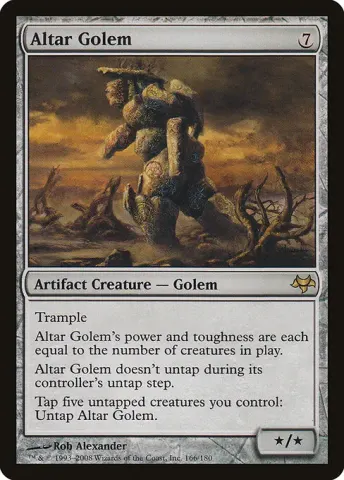 Altar Golem · 166