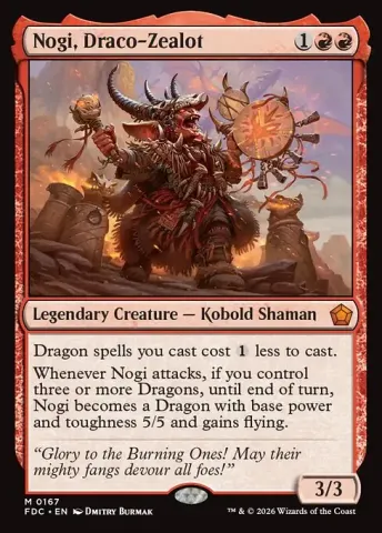 Nogi, Draco-Zealot · 167