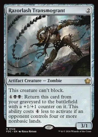 Razorlash Transmogrant · 124