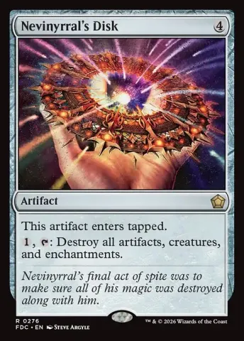 Nevinyrral's Disk · 276