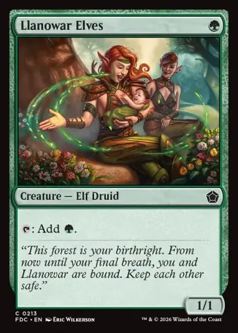 Llanowar Elves · 213