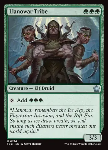 Llanowar Tribe · 214