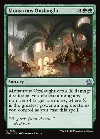 Monstrous Onslaught · 217