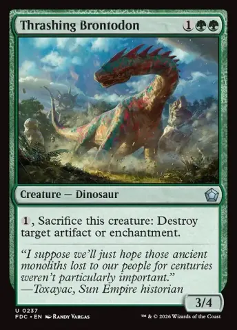 Thrashing Brontodon · 237