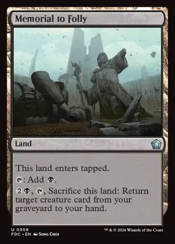 Memorial to Folly · 306